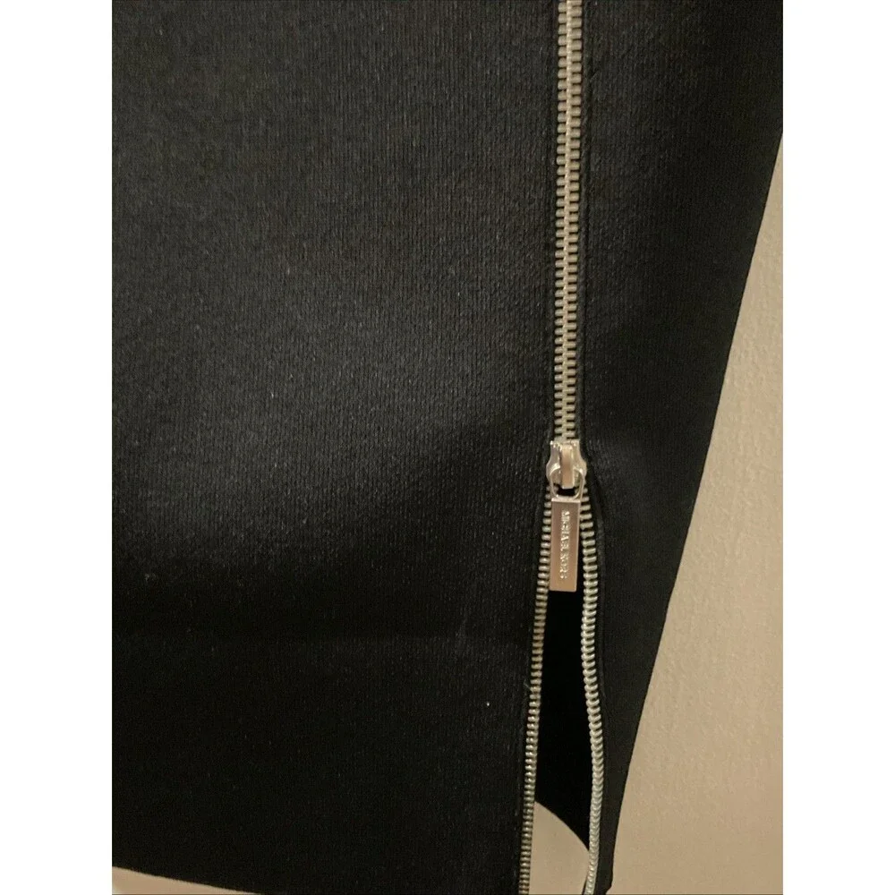 Michael Kors Black Skirt Side Zipper Slit Casual/Formal Wear